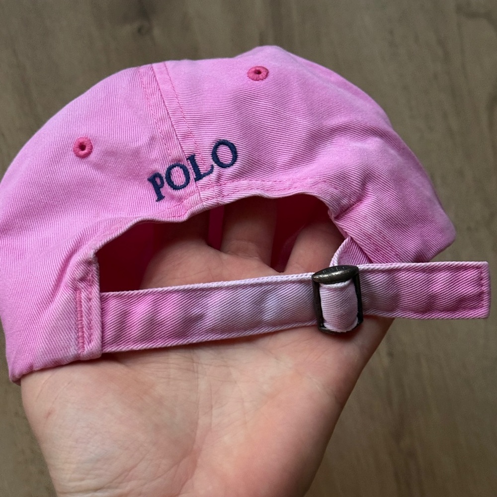 Polo Ralph Lauren Pink Baseball Cap - Picture 12 of 12